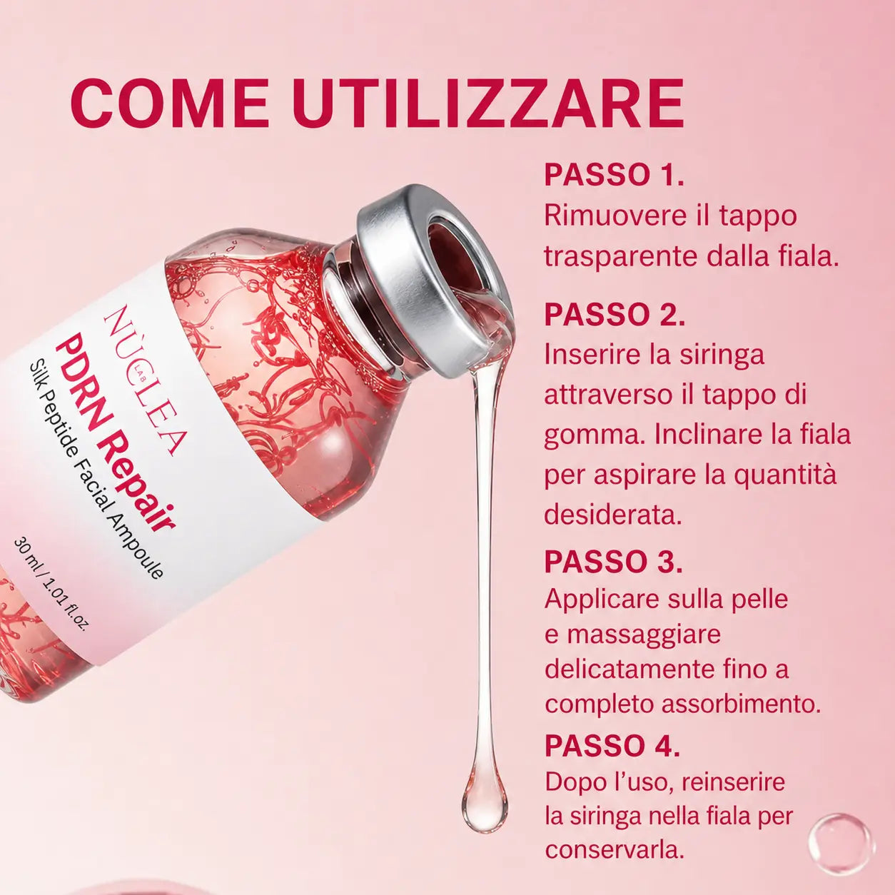 Nùclea Lab Bio-Essence | Siero PDRN Liquido — Effetto Lifting Intenso